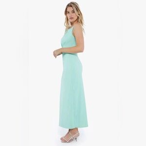 Lush Elegant Mint Green Sleeveless Dress size small
